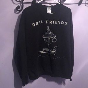 Real Friends Band Crewneck